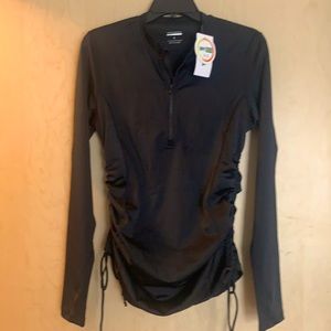 NWT Size L Black Long Sleeve Rash Guard